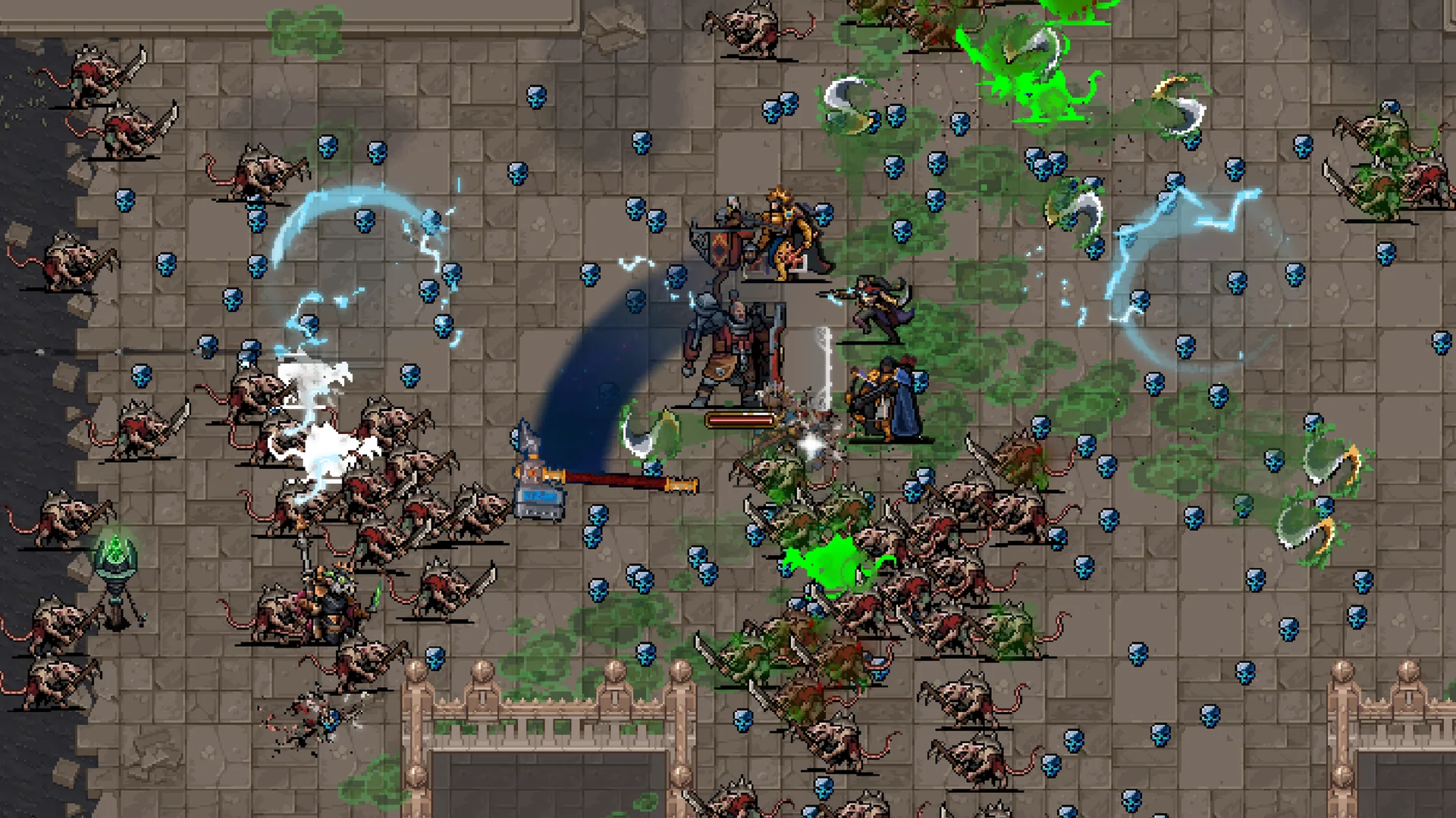 Waffenentwicklungen in Warhammer Survivors